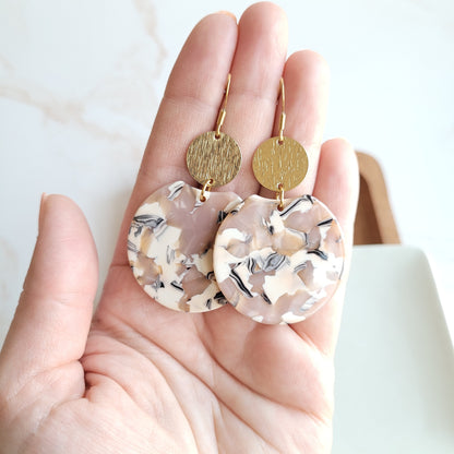 Zoey Earrings - Sandstone
