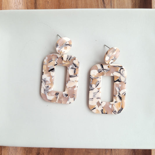 Margot Earrings - Sandstone