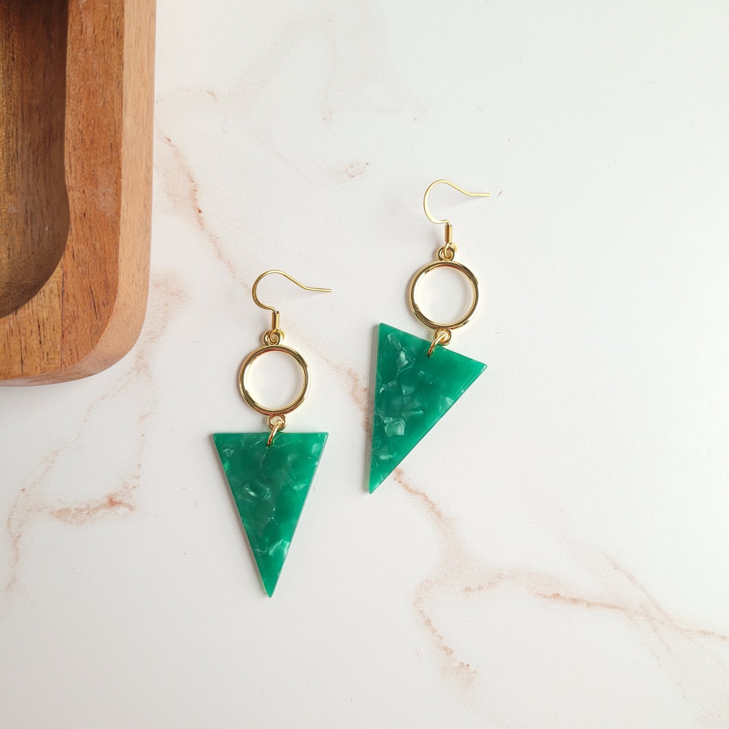 Olivia Earrings - Green