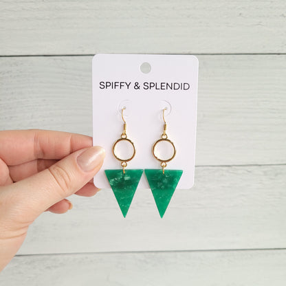 Olivia Earrings - Green