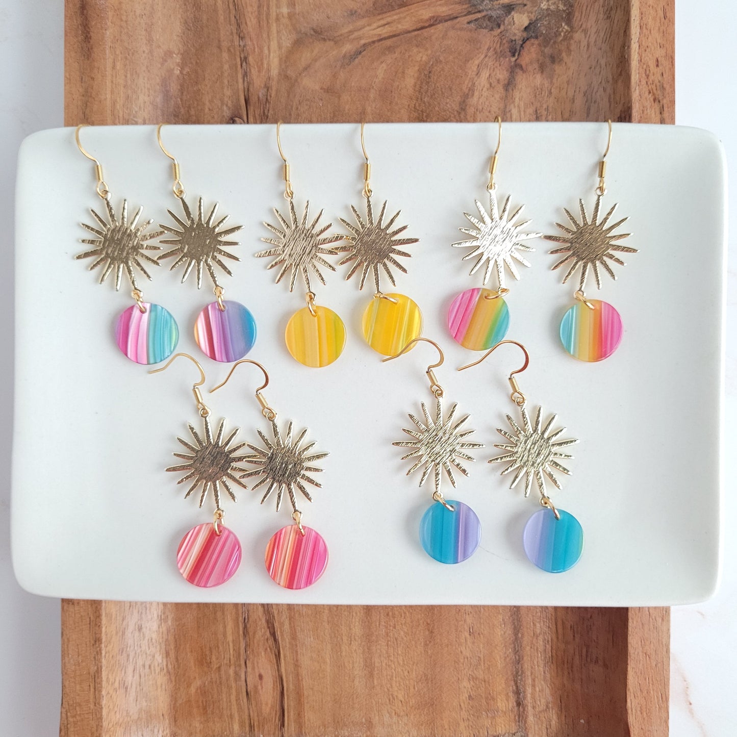 Solana Earrings - Rainbow Surprise