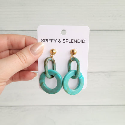 Cora Earrings - Turquoise
