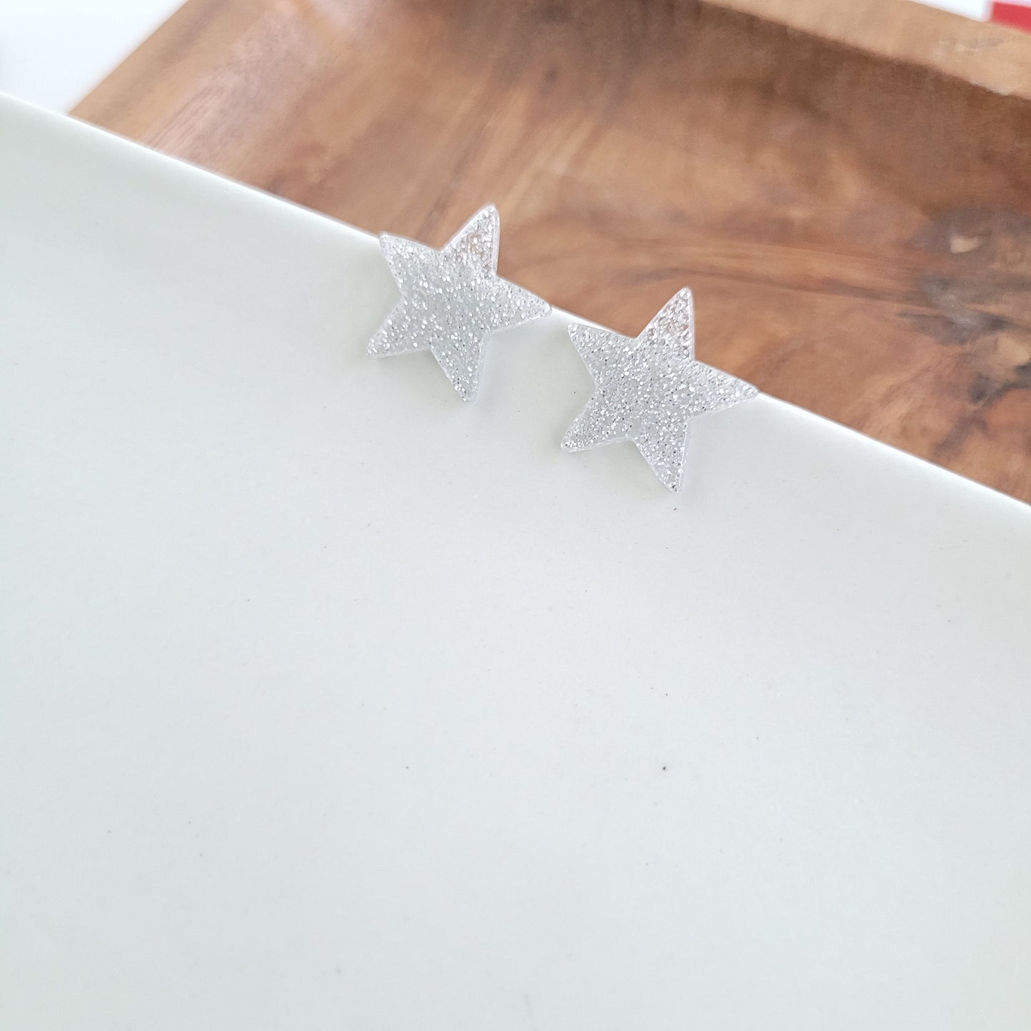 Liberty Star Studs - Silver