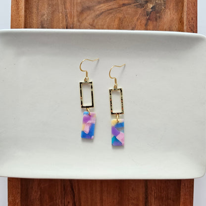 Raya Earrings - Watercolor