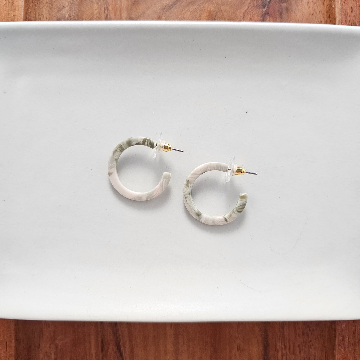 Cam Mini Hoops - Sage