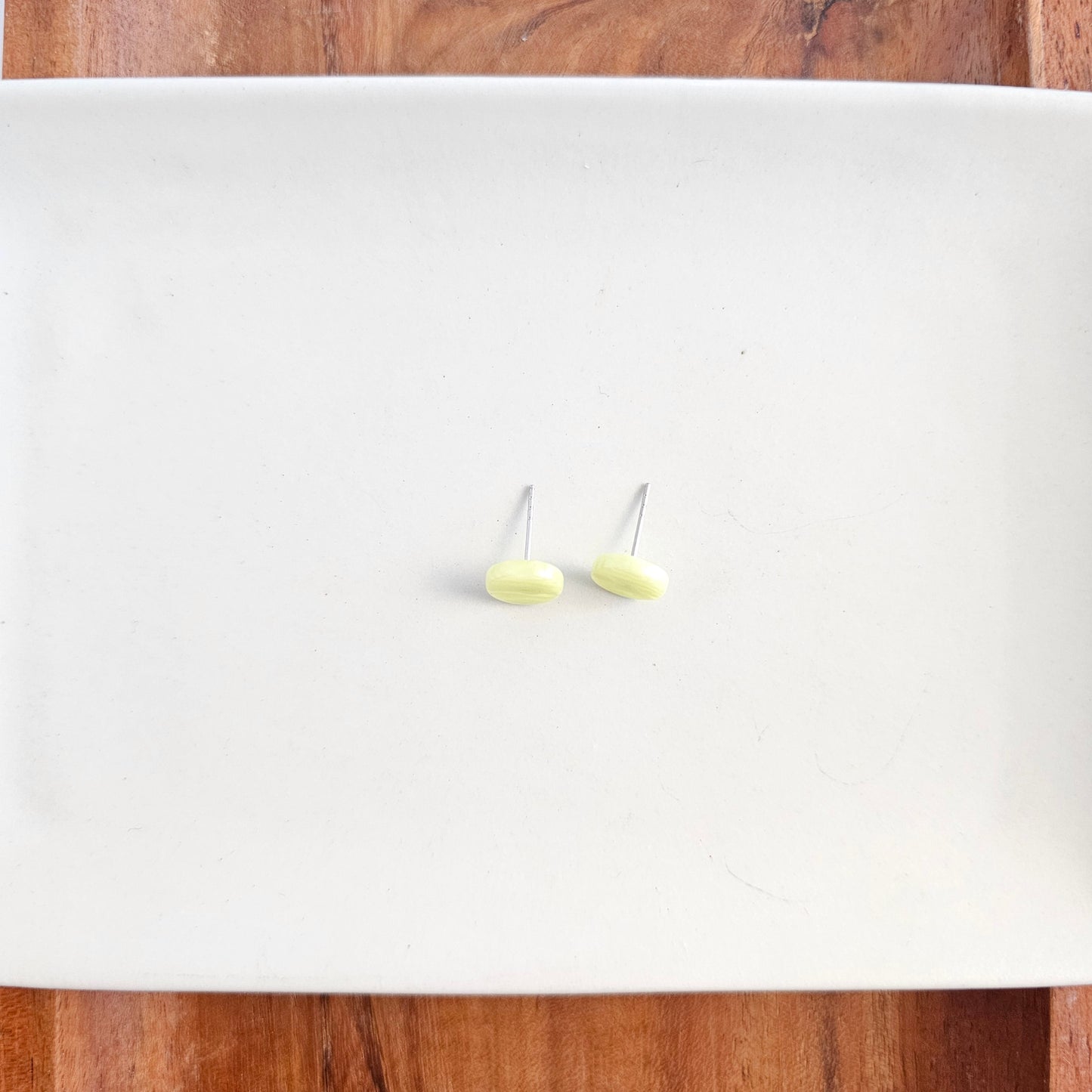 Kate Studs - Lime Green