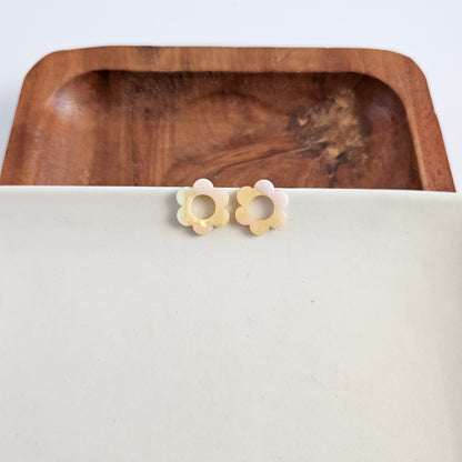 Flower Studs - Pastel