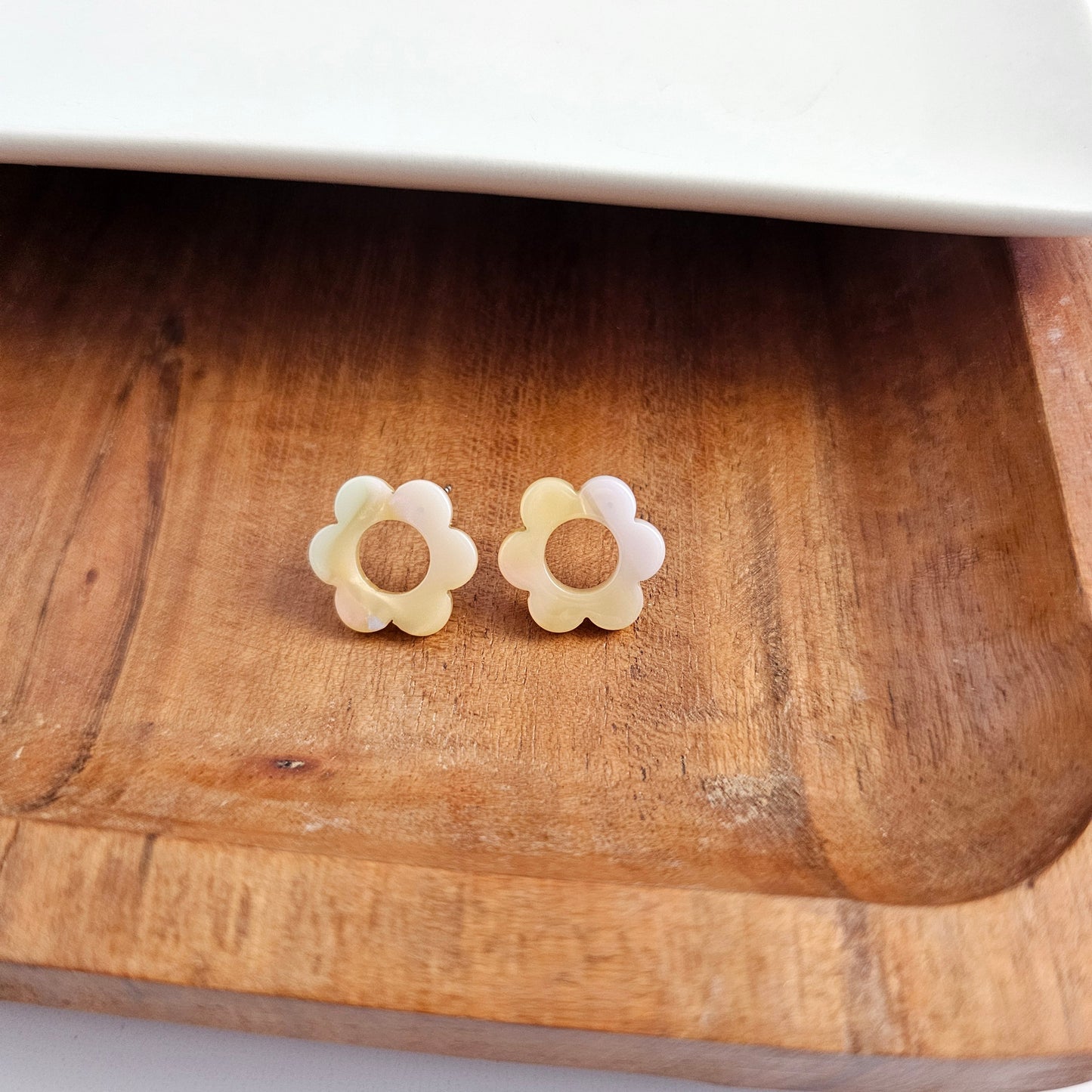 Flower Studs - Pastel