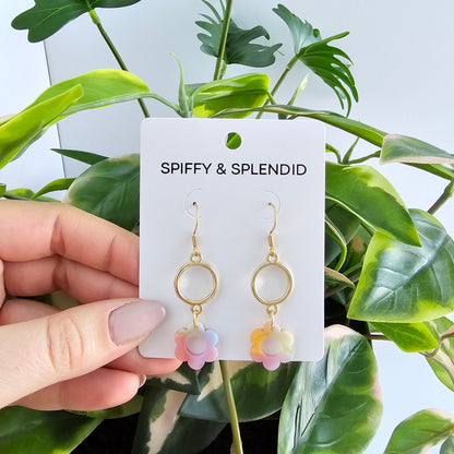 Poppy Earrings - Rainbow Delight Surprise