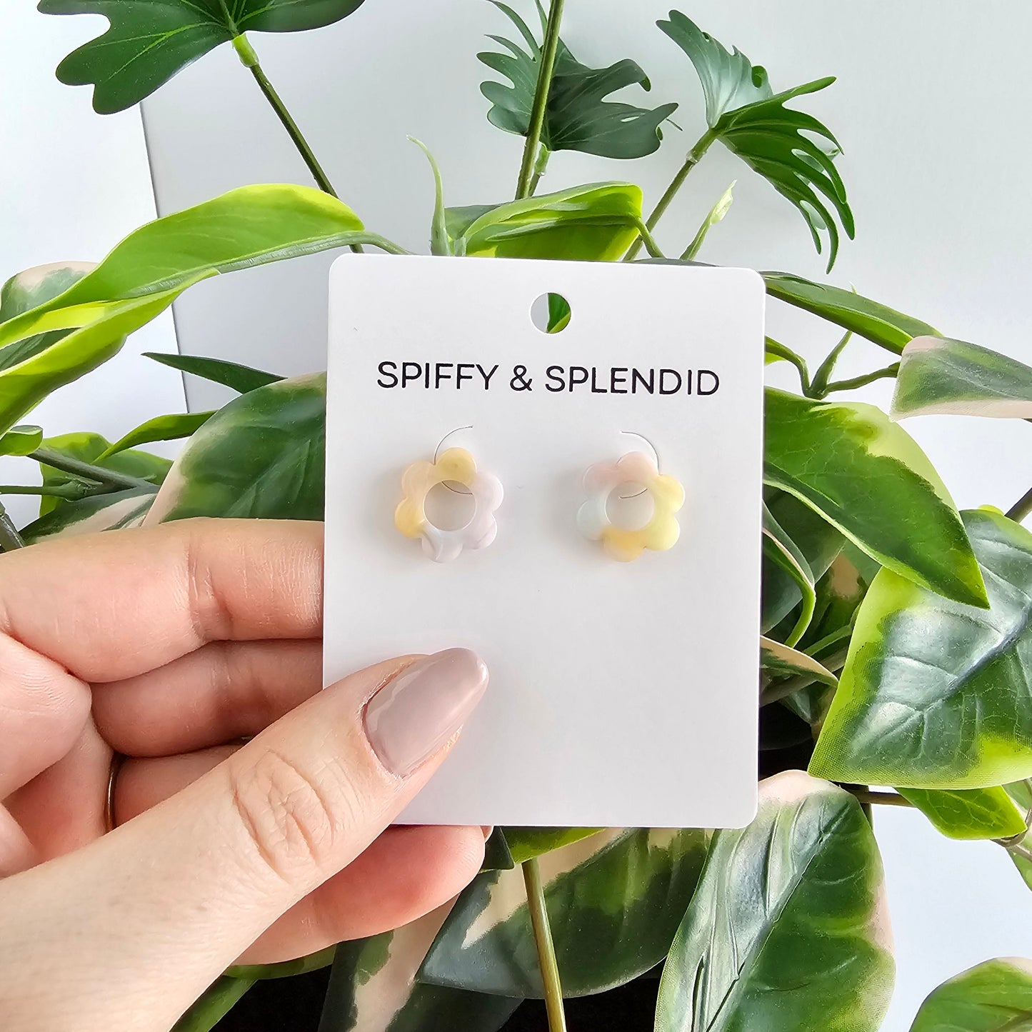 Flower Studs - Pastel
