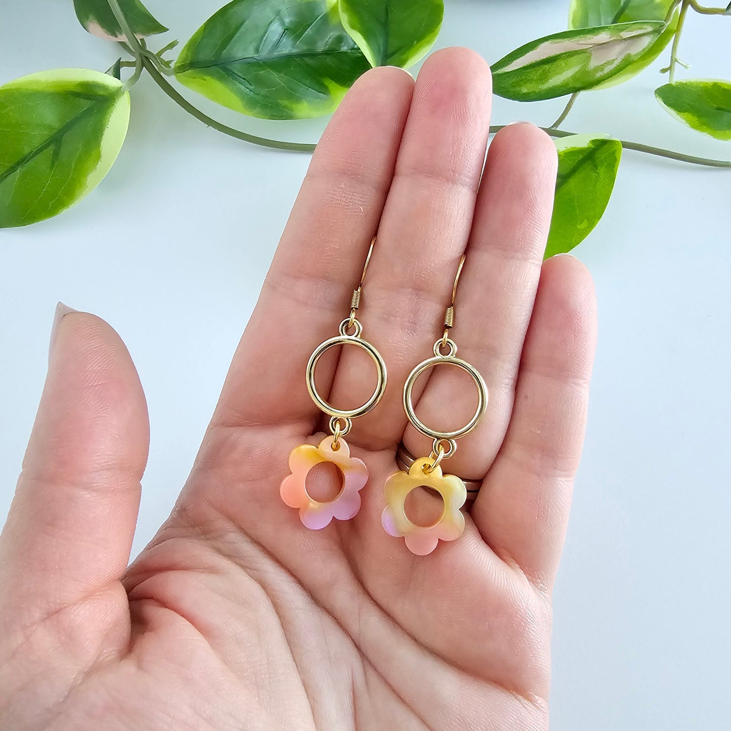 Poppy Earrings - Rainbow Delight Surprise