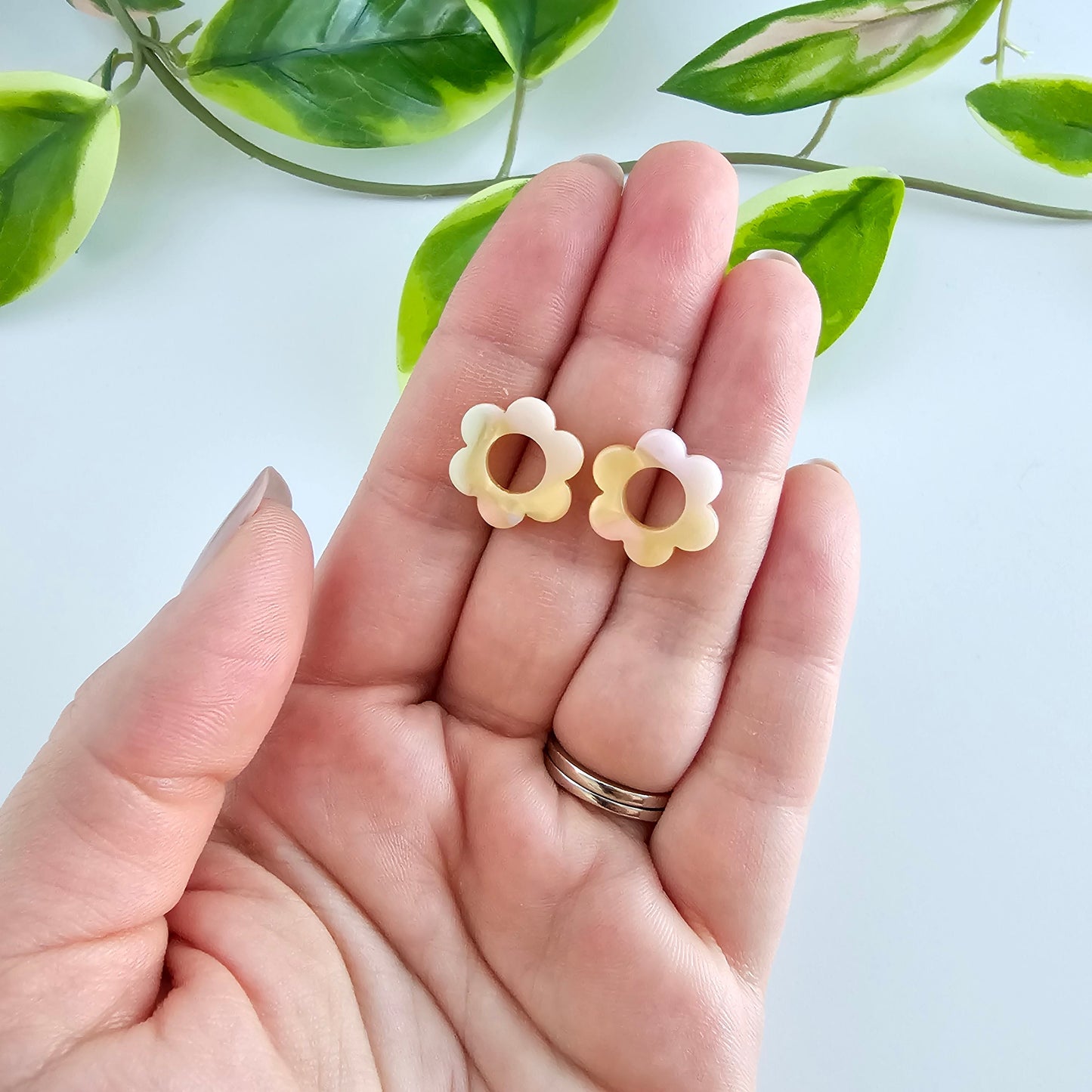 Flower Studs - Pastel