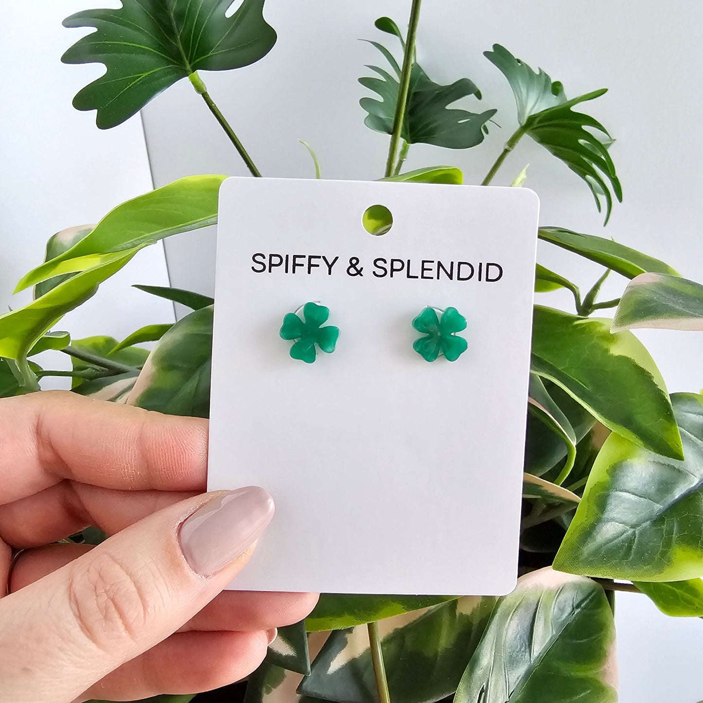 Shamrock Studs