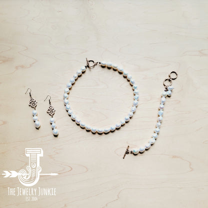 Genuine Freshwater Potatoe Pearl Earrings Wedding Collection 220i