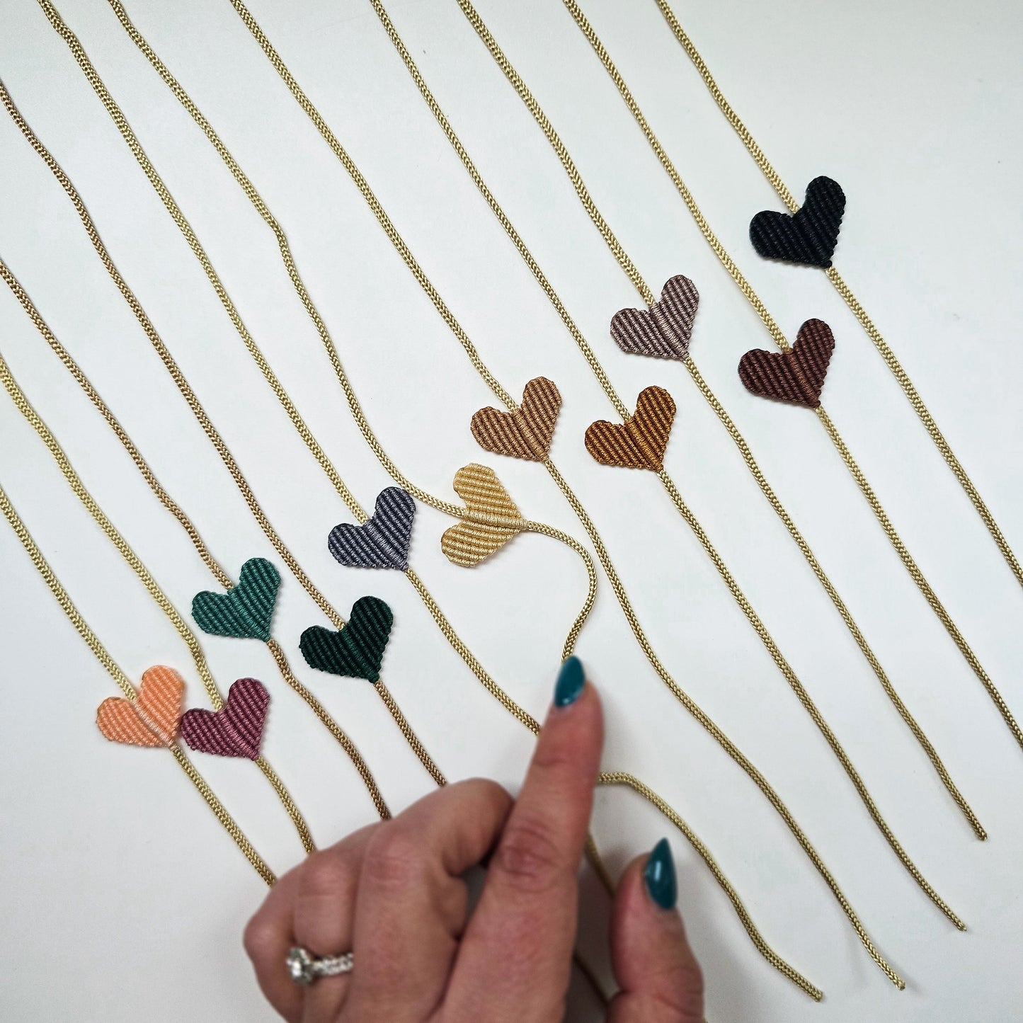 Heart Macrame Adjustable Bracelet