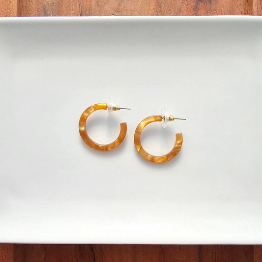 Cam Mini Hoops - Copper