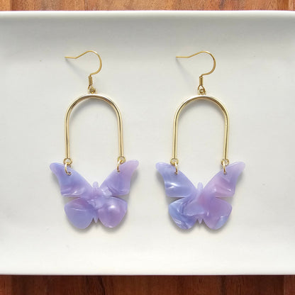 Bindi Butterfly Earrings - Lavender Haze