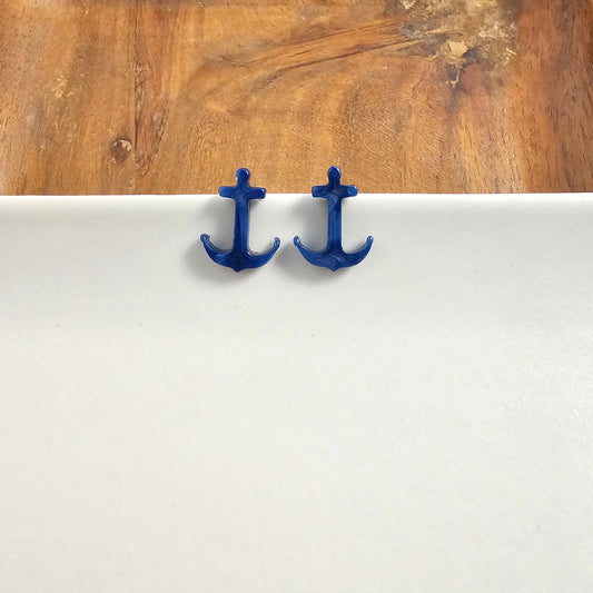 Anchor Studs - Navy