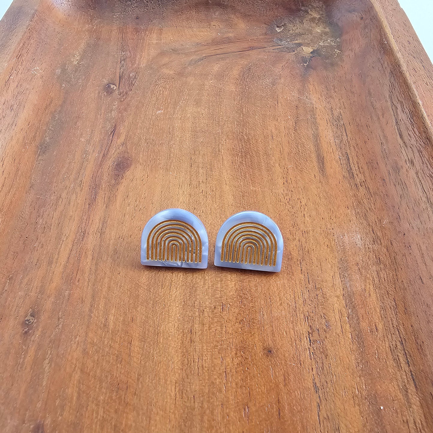 Betty Studs - Glacier Blue