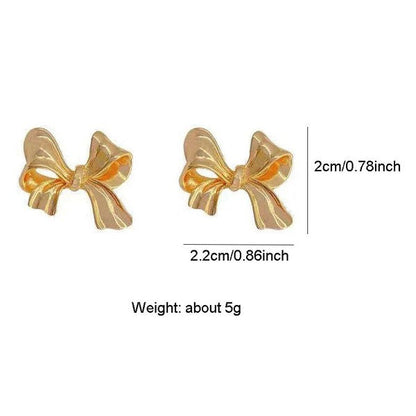 Bow earrings