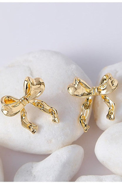 Bow earrings