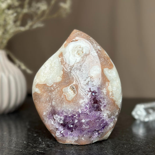 Big amethyst crystal, amethyst stone piece