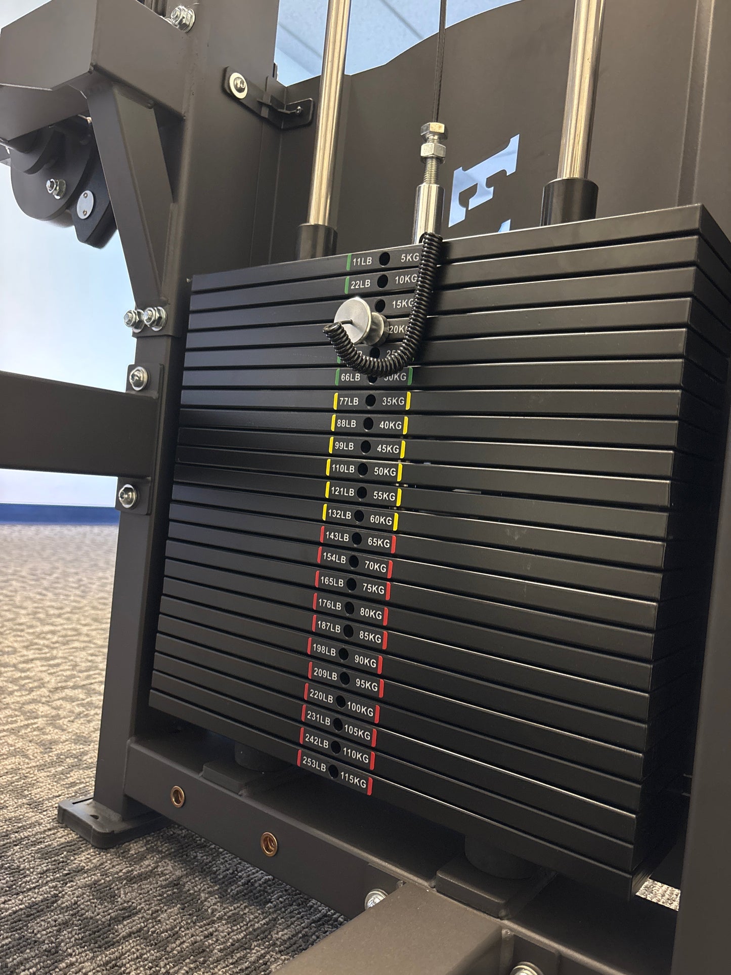 SFE Seated Selectorized Leg Extension & Leg Curl Machine w/ 250lb weight stack (New)