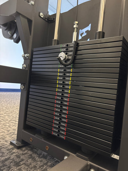 SFE Seated Selectorized Leg Extension & Leg Curl Machine w/ 250lb weight stack (New)