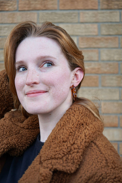 Scarlett Hoops - Amber