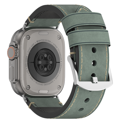 Premium Vintage Leather Band for Apple Watch ,  Handcrafted Distressed Finish