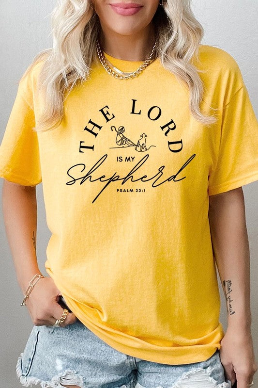 The Lord Is My Shepherd Graphic Heavy Cotton Tee