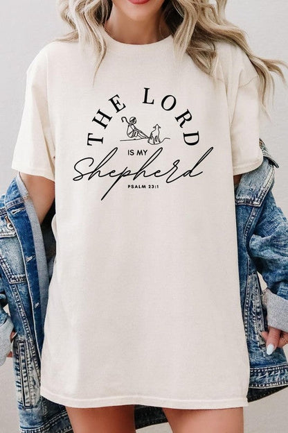 The Lord Is My Shepherd Graphic Heavy Cotton Tee