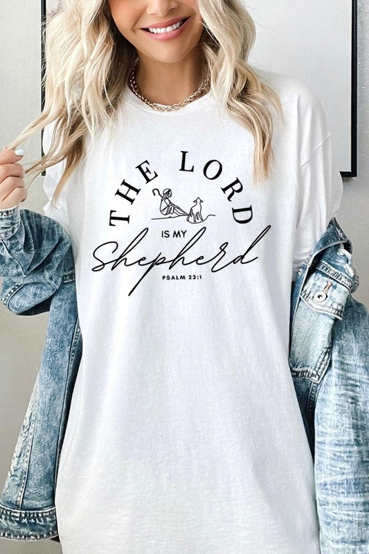 The Lord Is My Shepherd Graphic Heavy Cotton Tee