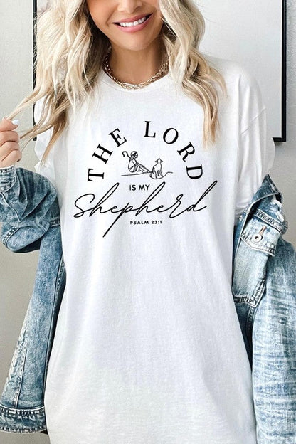 The Lord Is My Shepherd Graphic Heavy Cotton Tee