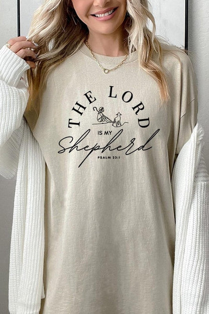 The Lord Is My Shepherd Graphic Heavy Cotton Tee