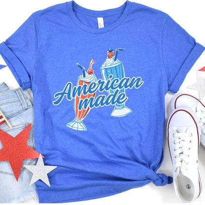 Plus American Made Ice Cream Shakes Cherry Top Tee