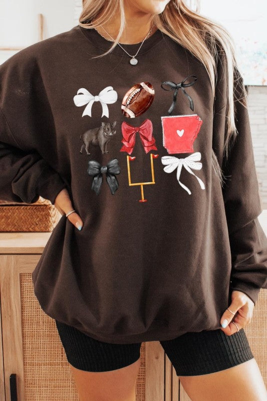 Arkansas Football Graphic Sweatshirt