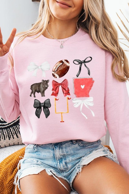 Arkansas Football Graphic Sweatshirt