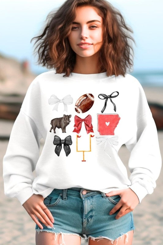 Arkansas Football Graphic Sweatshirt