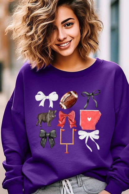 Arkansas Football Graphic Sweatshirt