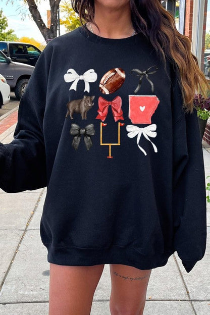 Arkansas Football Graphic Sweatshirt