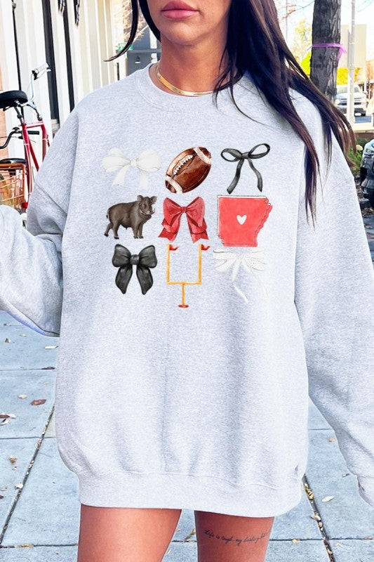 Arkansas Football Graphic Sweatshirt