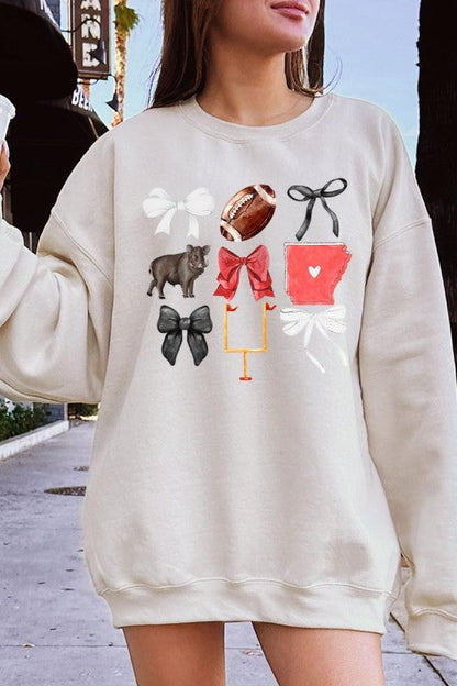 Arkansas Football Graphic Sweatshirt