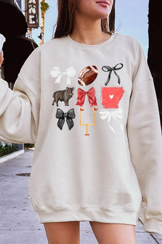 Arkansas Football Graphic Sweatshirt