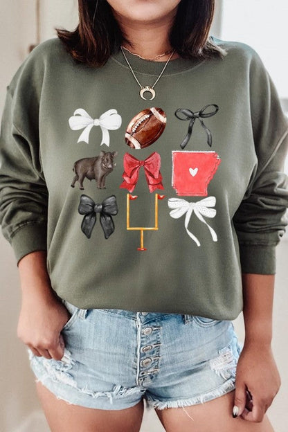 Arkansas Football Graphic Sweatshirt