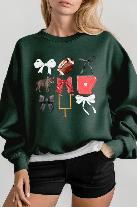 Arkansas Football Graphic Sweatshirt