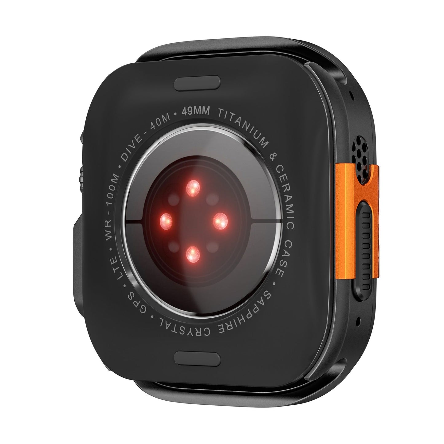 Apple Watch Zinc Alloy Electroplated Protective Case