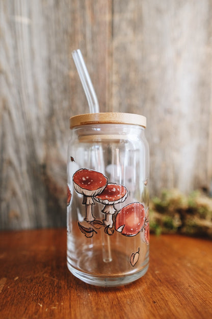 Toadstool Ring Glass