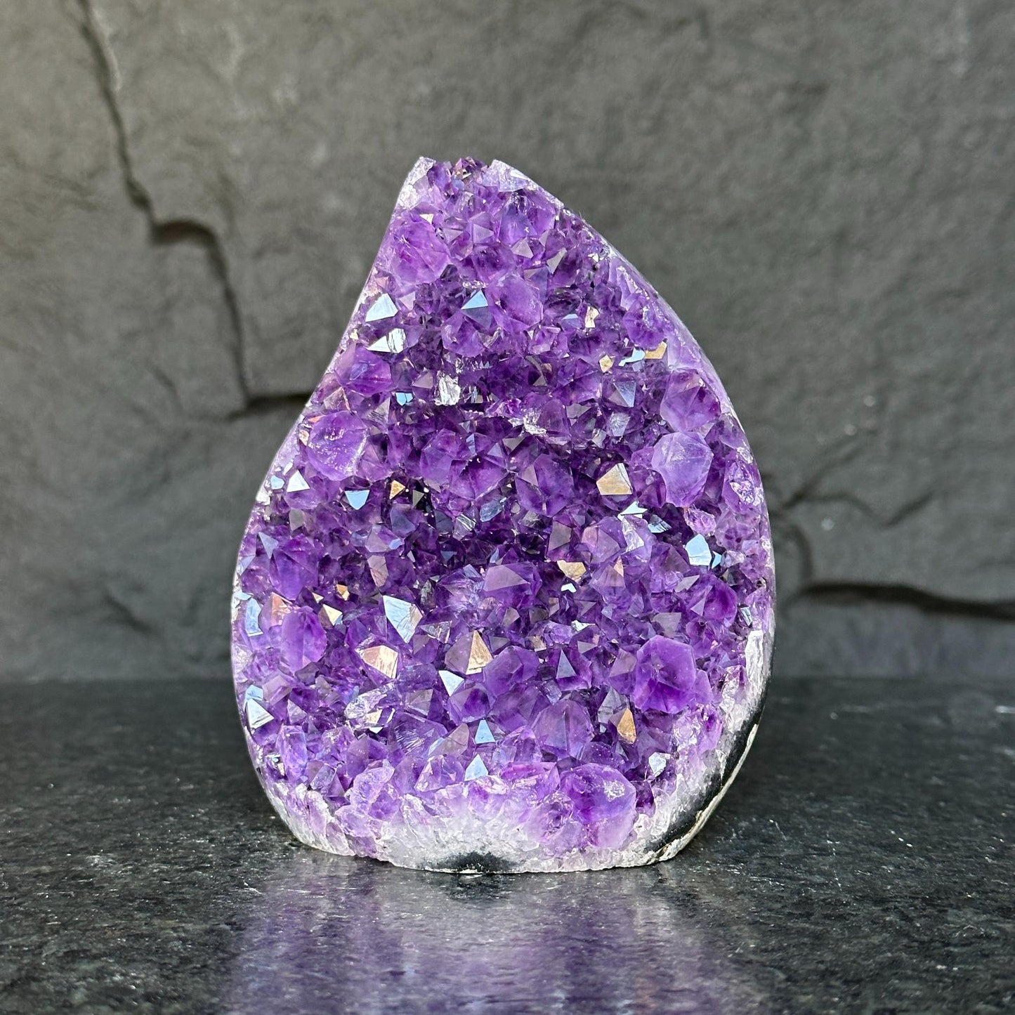 Amethyst flame, Crystal flame for decoration