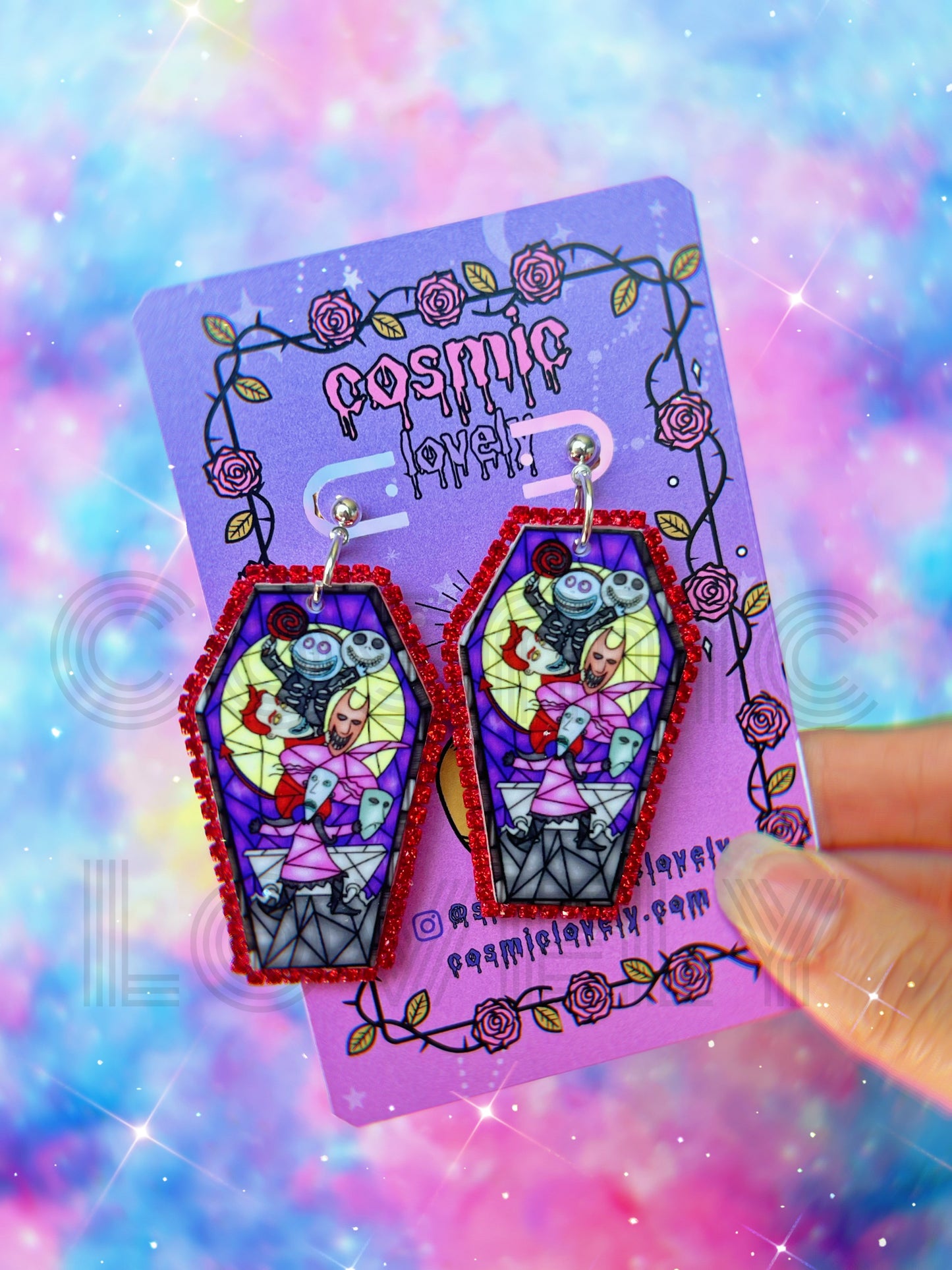 NBC Coffin Earrings